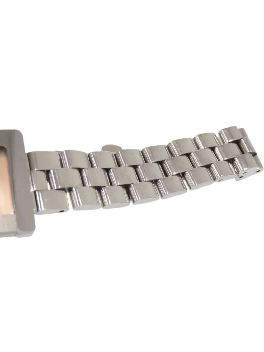 Gucci Watch SS Orange Silver Quartz